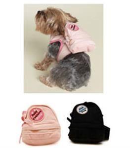 Juicy Couture Dog Logo - Juicy Couture Dog Harness with Backpack