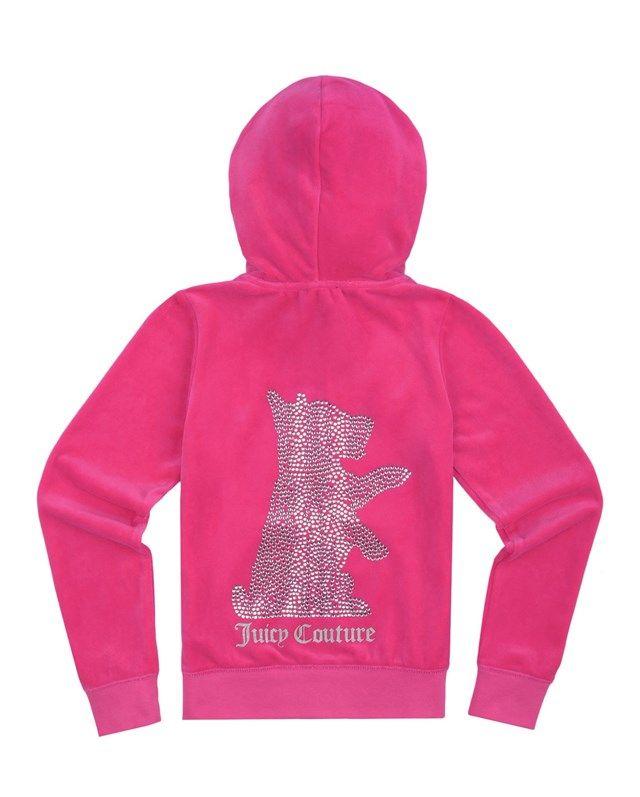 Juicy Couture Dog Logo - Girls Logo Velour Scottie Dog Original Jacket | Juicy Couture