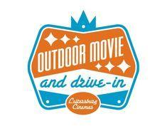 Drive Movie Logo - Best Logo image. Drive thru movie theater, Outdoor cinema