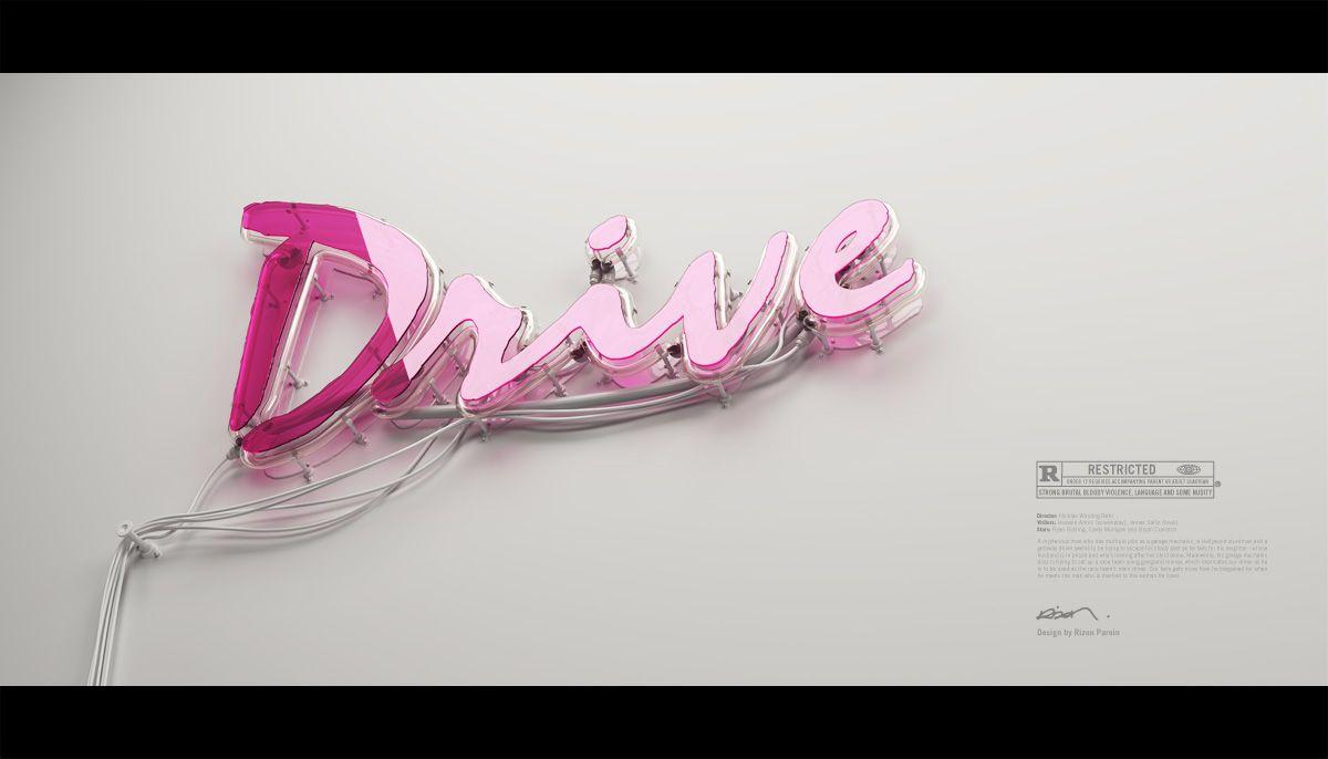 Drive Movie Logo - Drive Movie / Neon