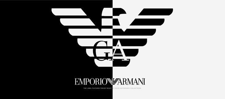 Armani Logo - EAGLE OF THE ARMANI LOGO - fashion semiology