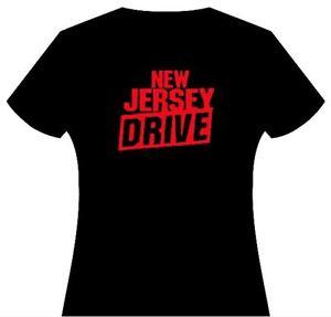 Drive Movie Logo - CUSTOM NEW JERSEY DRIVE MOVIE LOGO NOVELTY T-SHIRT JUICE ABOVE THE ...