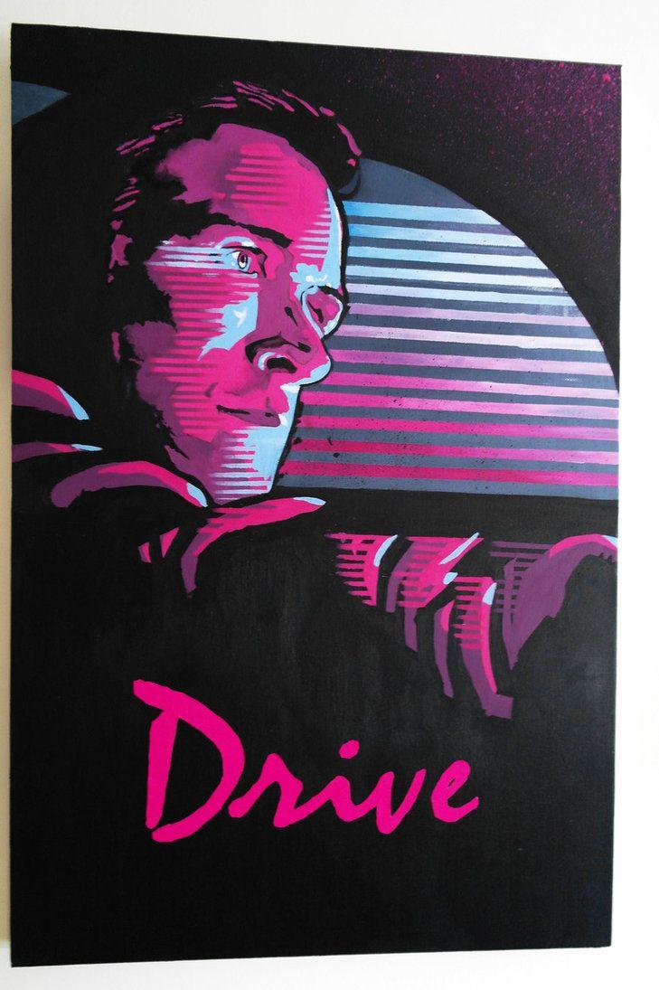 Drive Movie Logo - Ryan Gosling Drive - A Real Hero by rocky1993 | Graphic Design