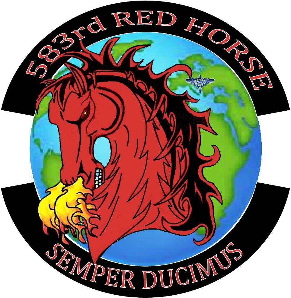 Red Horse Air Logo - Reserve RED HORSE Squadron to be activated at Beale > Beale Air