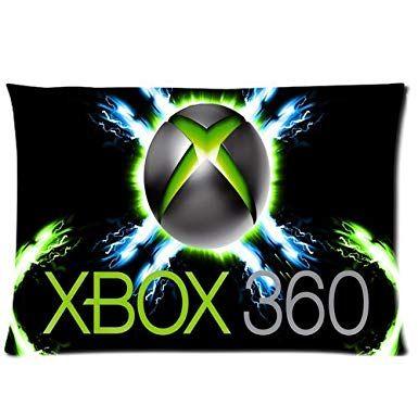 Cool Xbox Logo - Cool Generic 20 by 30 Inch Pillow Case Printed Xbox 360 Logo Best ...