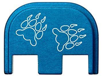Asian Print Blue Paw Logo - Amazon.com : NDZ Performance for Glock Gen 5 Back Plate 9mm 17 19 ...