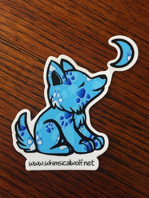 Asian Print Blue Paw Logo - Products – Page 2 – Whimsical Wolf