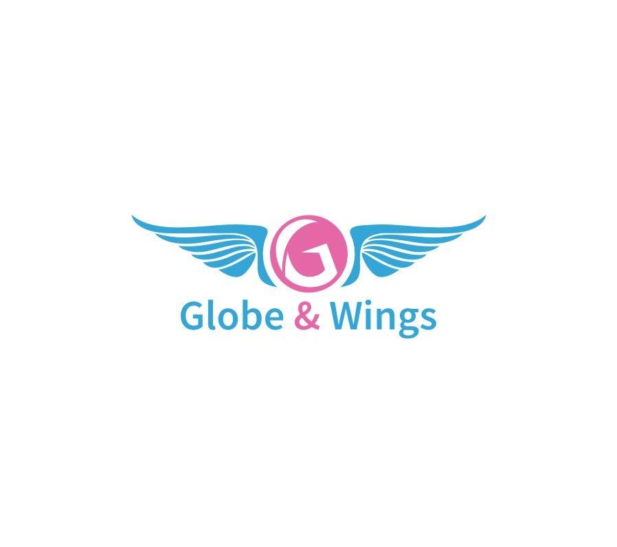 Globe with Wings Logo - Modern, Colorful, Business Consultant Logo Design for Globe & Wings