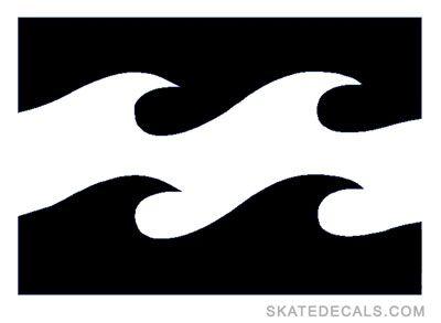Black and White Waves Logo - Black and white wave Logos