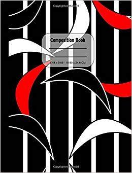 Red and Black Boomerang Logo - Mcm Red Black Boomerang Narrow Ruled Composition Book: 200 Pages ...