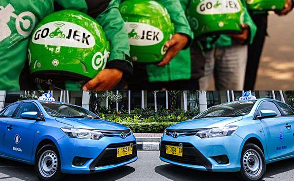 Blue Bird Taxi Logo - Indonesia: Gojek users can soon call Blue Bird taxis on app