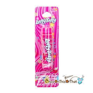 Laffy Taffy Logo - Laffy Taffy Strawberry Flavored Lip Balm – Chew On This Or That