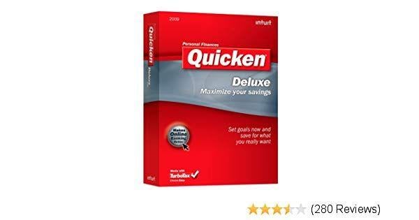Intuit Quicken Logo - Intuit Quicken Deluxe 2009 (OLD VERSION): Software