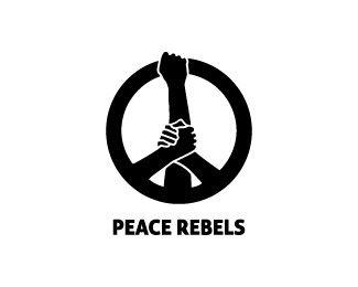Peace Logo - peace rebels Designed by Officine Pearanah | BrandCrowd