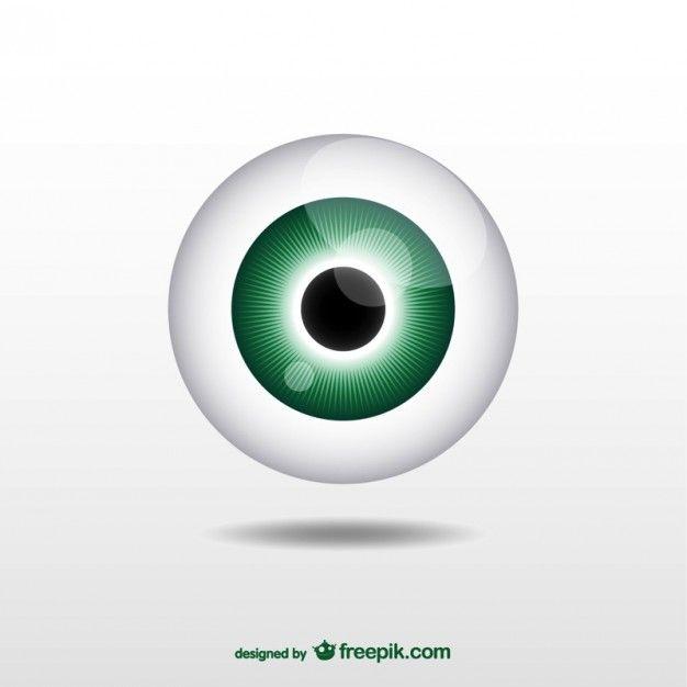 Green Eyeball Logo - Green eyeball Vector | Free Download