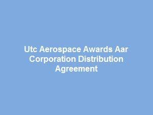 UTC Aerospace Systems Logo - UTC Aerospace Awards AAR Corporation Distribution Agreement | ASAP ...