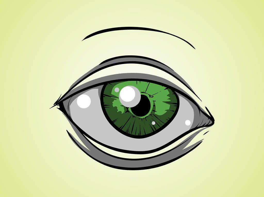 Green Eyeball Logo - Free Free Vector Eye, Download Free Clip Art, Free Clip Art on ...