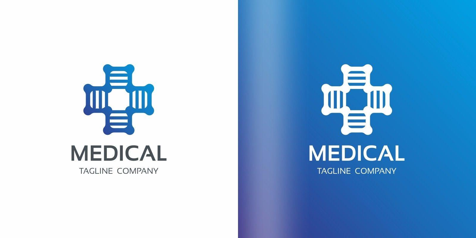 Blue Medical Cross Logo - Medical Cross Logo | Codester