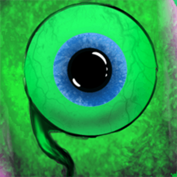 Green Eyeball Logo - JackSepticEye logo. YouTubers Pewdiepie, Markiplier, Buzzfeed