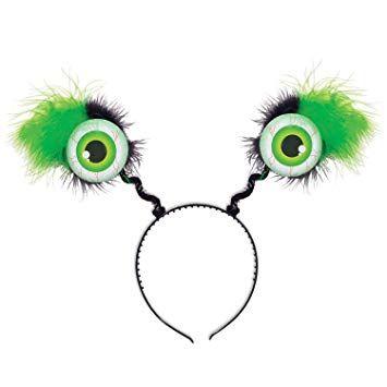 Green Eyeball Logo - Beistle 00530 G 1 Piece Green Eyeball Boppers, One Size
