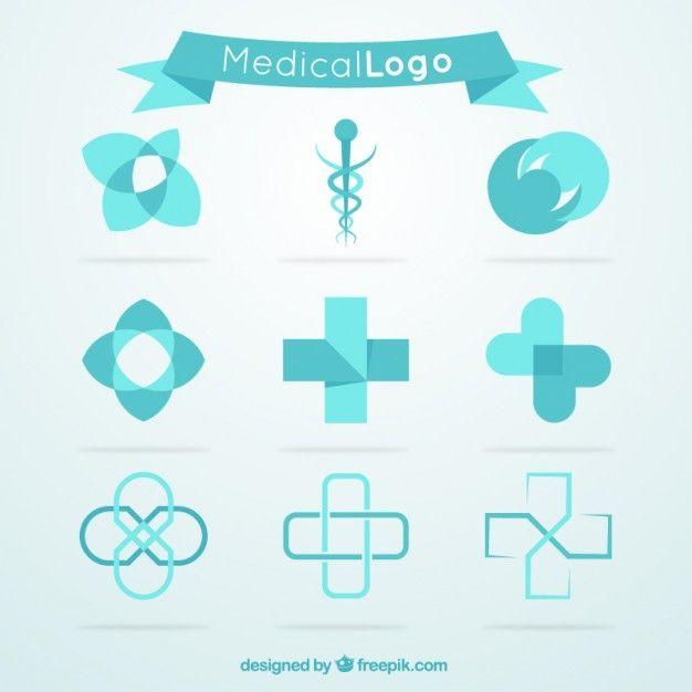 Blue Medical Cross Logo - Blue medical logo collection Vector | Free Download