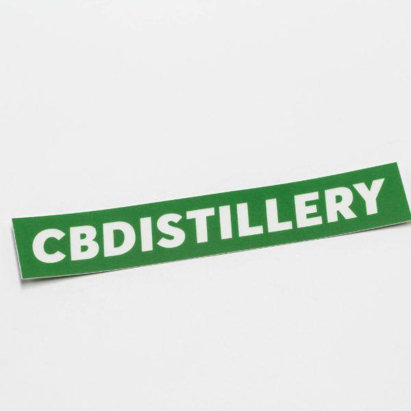 Green Box Logo - CBDistillery Green Box Logo Vinyl Sticker