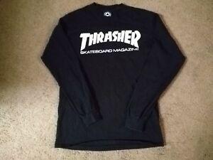 Small Thrasher Goat Logo - Thrasher Skate Skateboard Magazine Long Sleeve T shirt Men's
