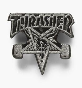 Small Thrasher Goat Logo - Skate Goat Label Pin