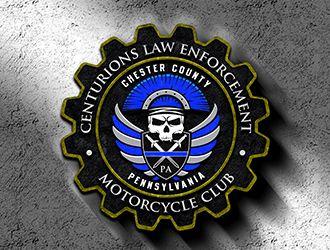 Law Enforcement Logo - Centurions Law Enforcement Motorcycle Club logo design - 48HoursLogo.com