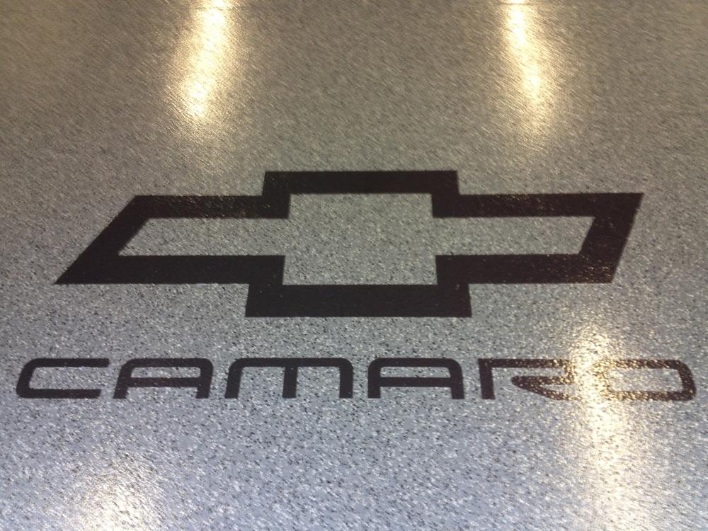Garage Floor Logo - Quality Pro – Garage Floor – Tech Silver with Logo