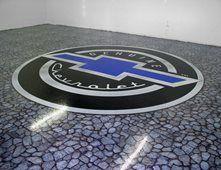 Garage Floor Logo - Garage Floors Pictures - Gallery - The Concrete Network