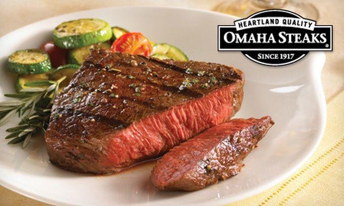 New Omaha Steaks Logo - Gourmet Meat Packages Steaks Inc. **NAT**