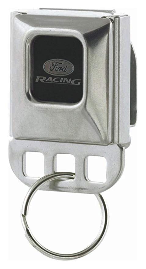 White Key Company Logo - Ford Automobile Company Metallic Racing Logo Key Holder: Amazon.co ...