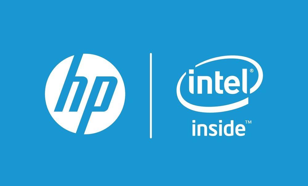 HP Intel Logo - HP / Intel