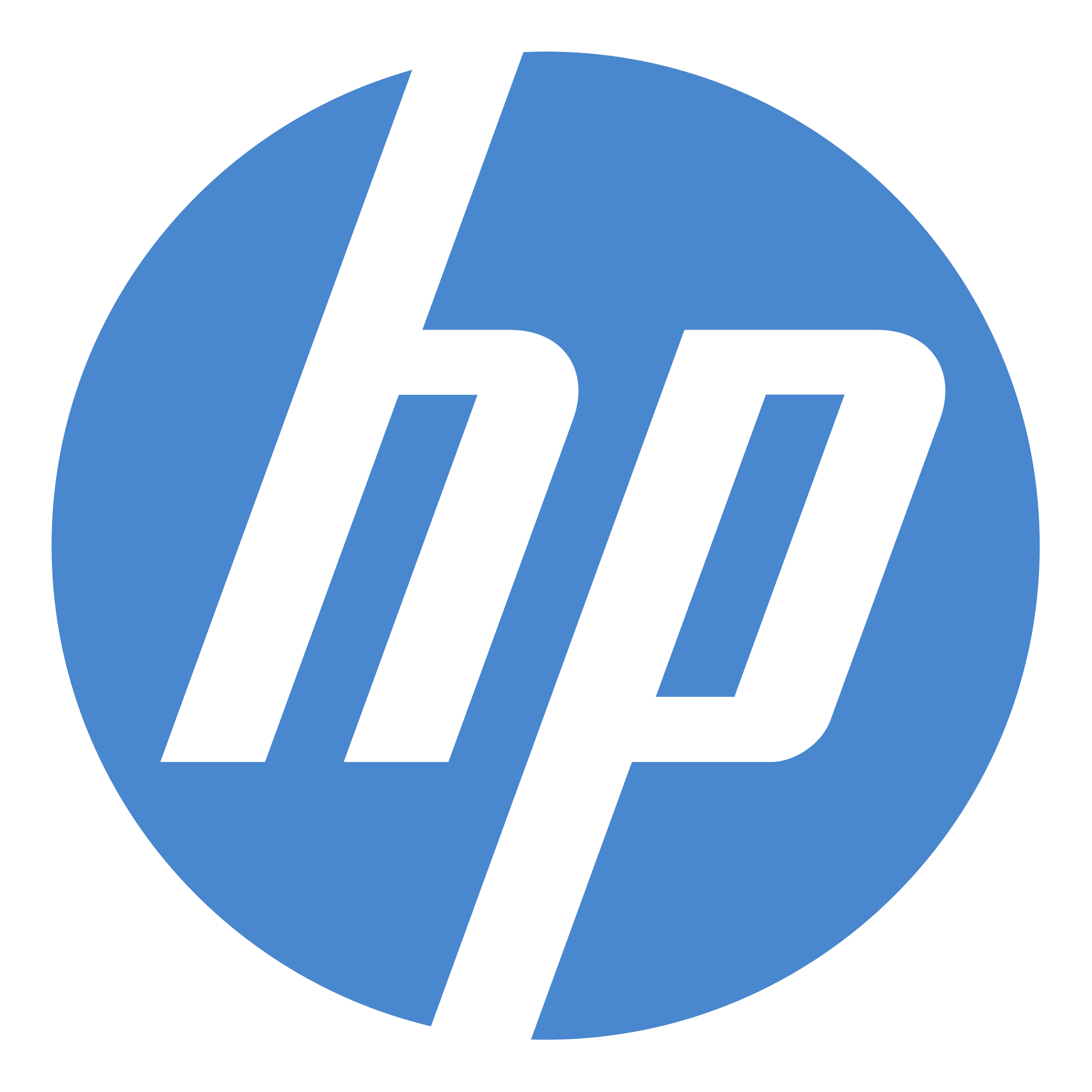 HP Intel Logo - HP Logo, Hewlett-Packard symbol meaning, history and evolution