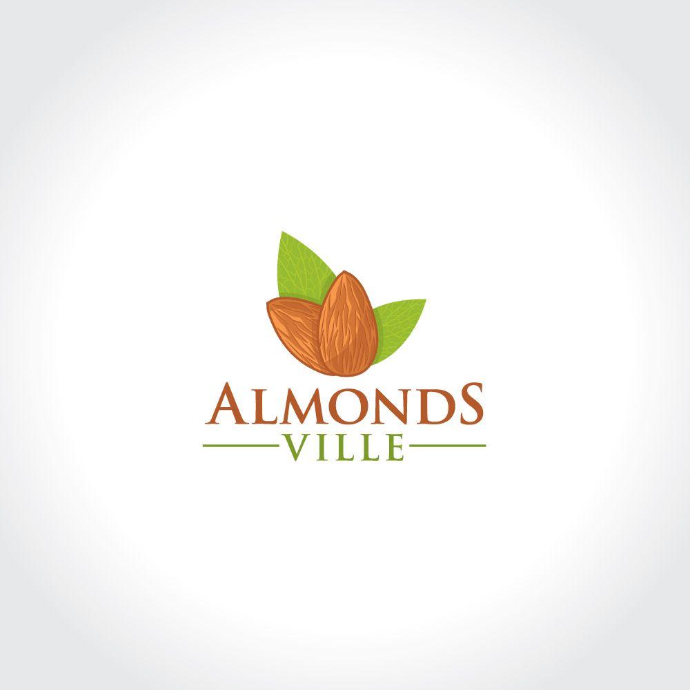 Almonds Logo - Traditional, Feminine, Industry Logo Design for Almonds Ville by ...