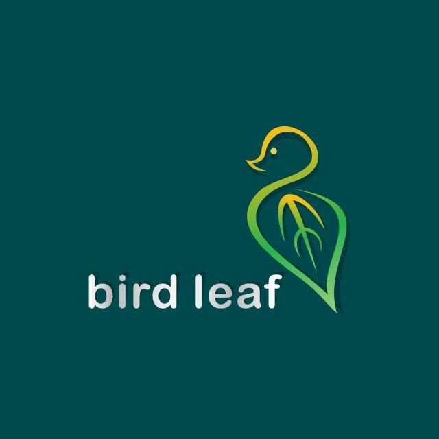 Unusual Logo - Bird Leaf Logo Concept Creative Unusual Logo With Unique Selling