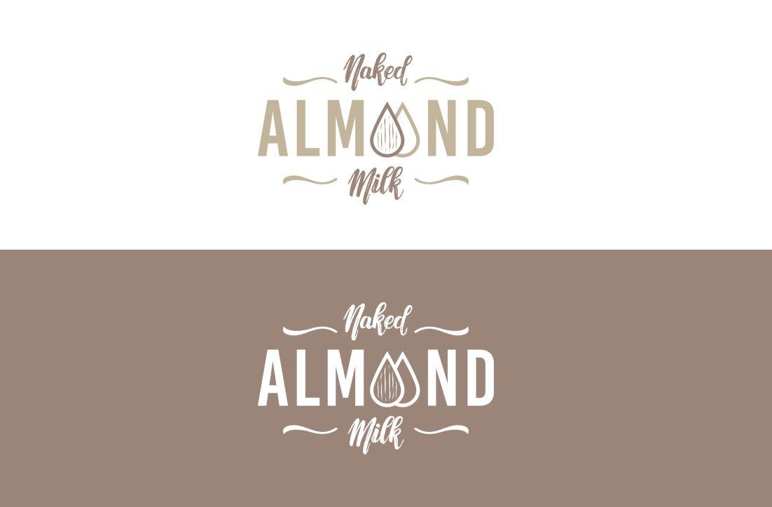 Almond Logo - Professional, Modern, Food Store Logo Design for The brand is Naked