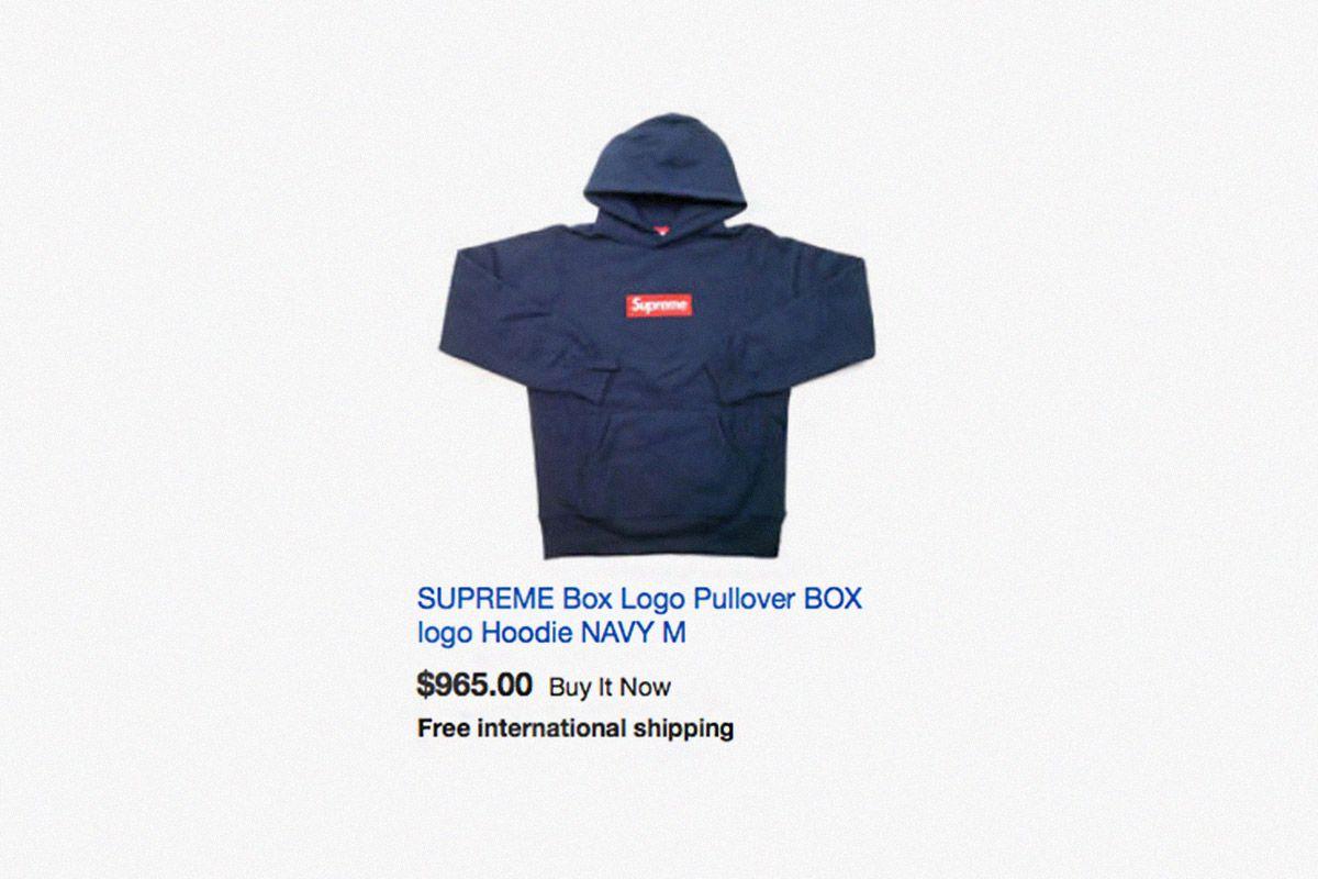 People with Blue Box Logo - How to Buy a Supreme Box Logo Hoodie Online | Highsnobiety