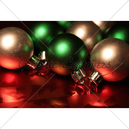 Green with Silver Ball Logo - Green And Silver Balls · GL Stock Images