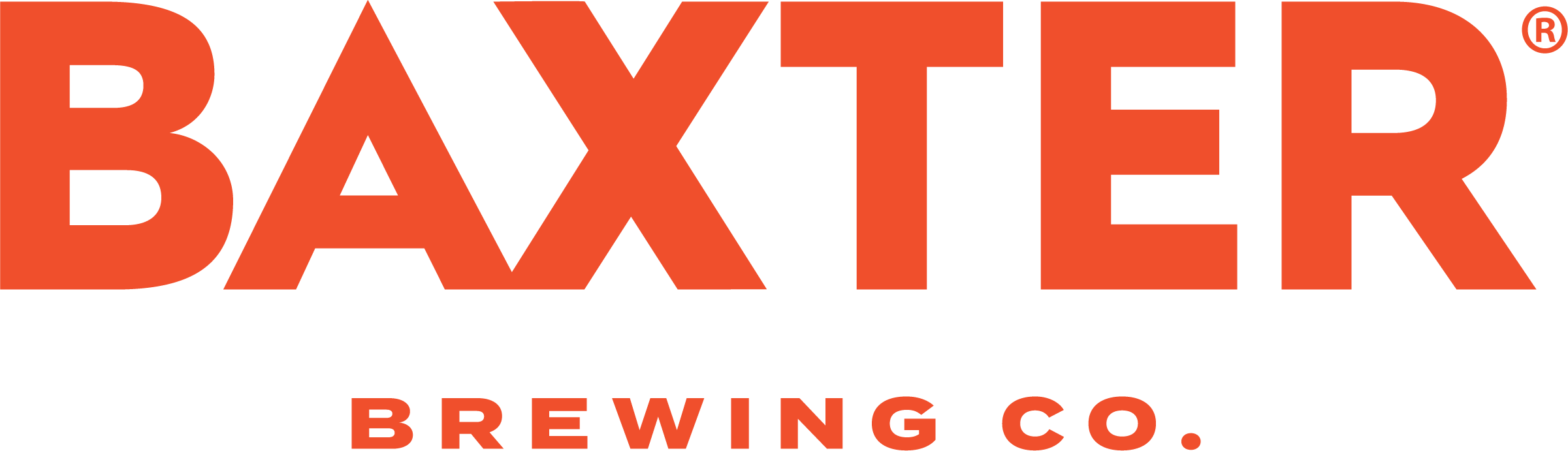Baxter Logo - Baxter-logo-orange-1 | Baxter Brewing Co.