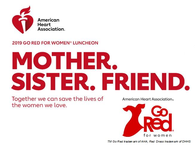 Red for Women Logo - February 22: Go Red For Women Luncheon