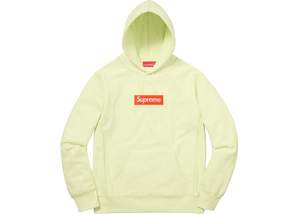 Yellow Box Logo - Supreme Yellow Box Logo Hooded Sweatshirt