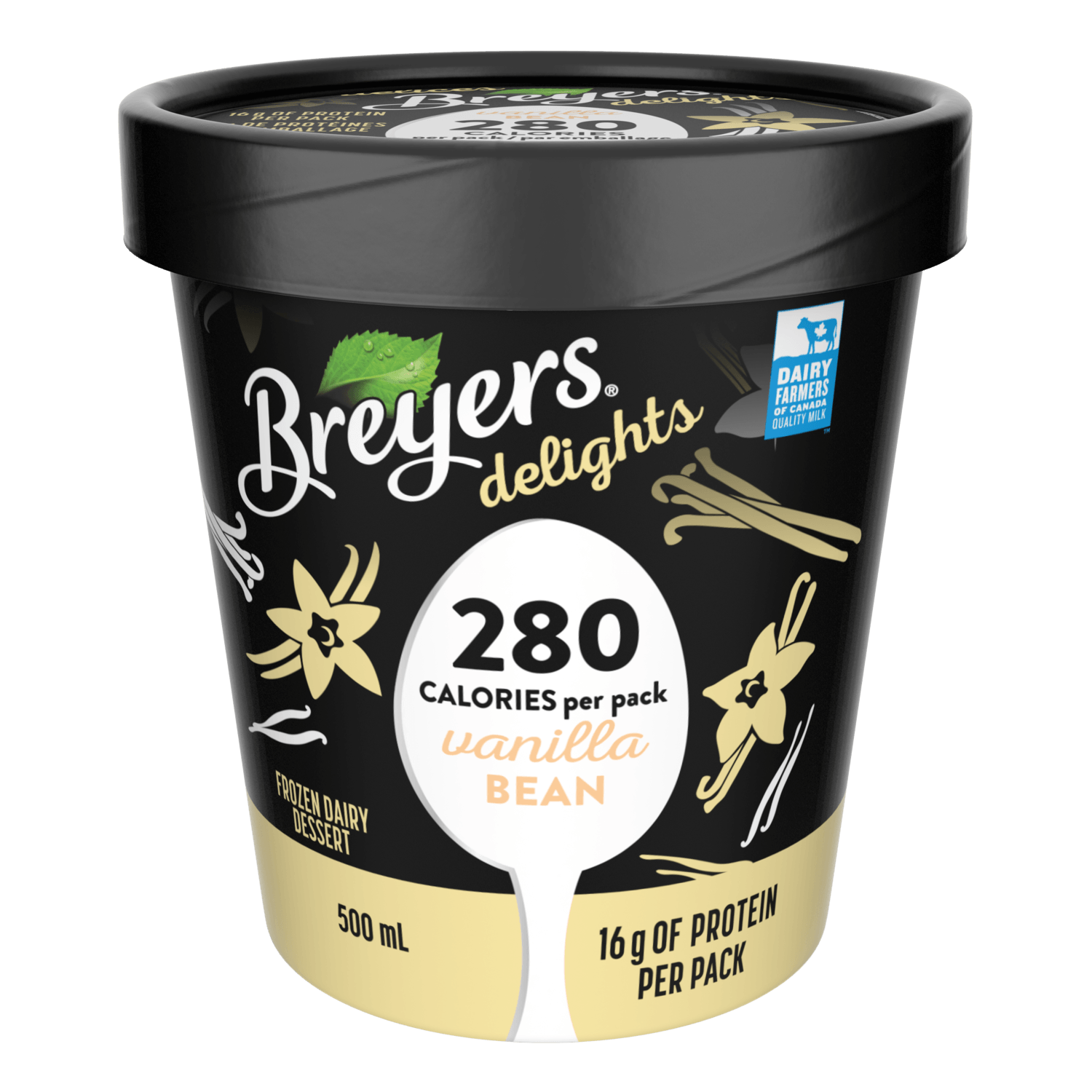 Breyers Ice Cream Logo - Delights Vanilla Bean