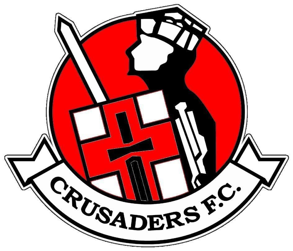 Black and Red Crusaders Logo - Crusaders Football Club :: Turn 