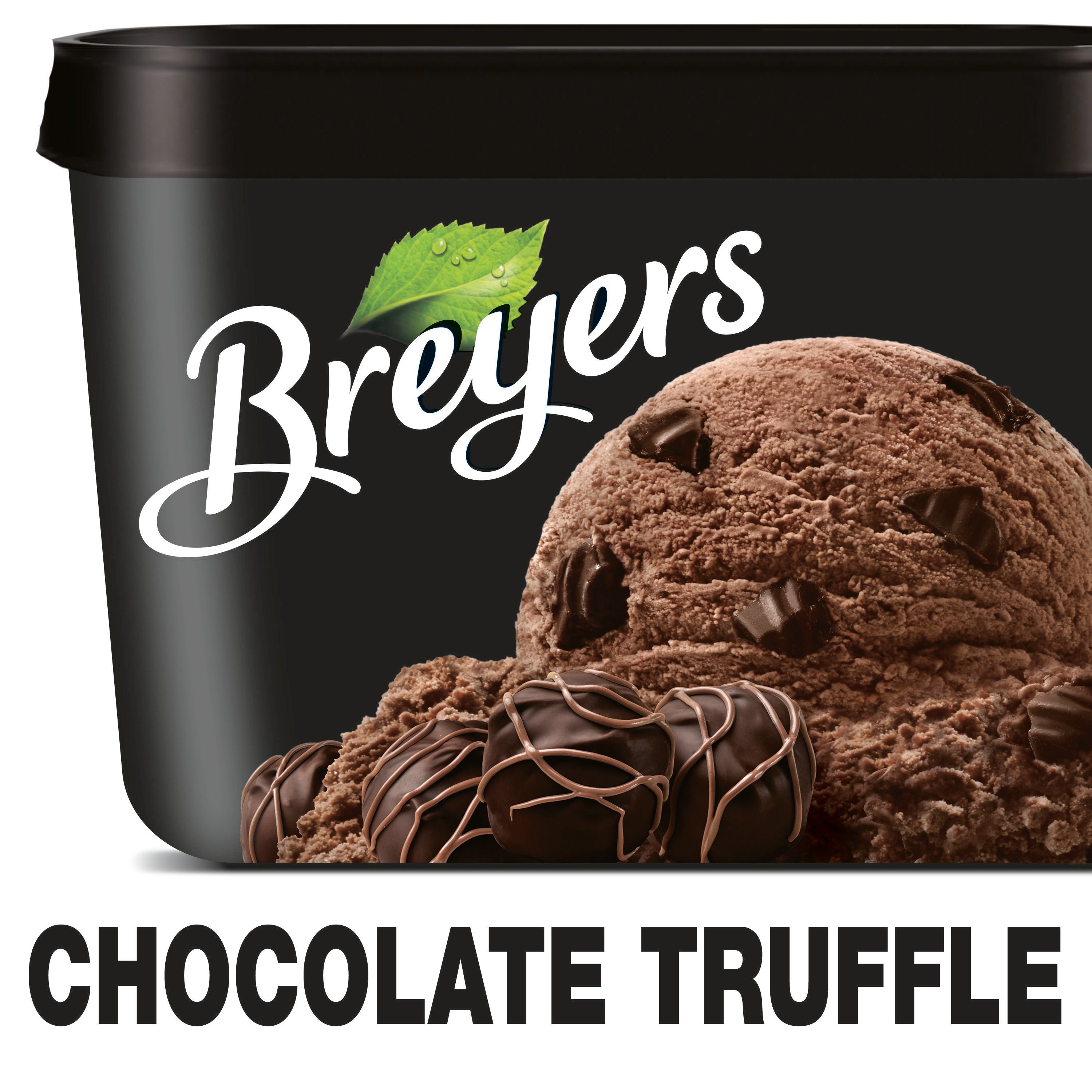Breyers Ice Cream Logo - Breyers Original Ice Cream Chocolate Truffle 48 oz
