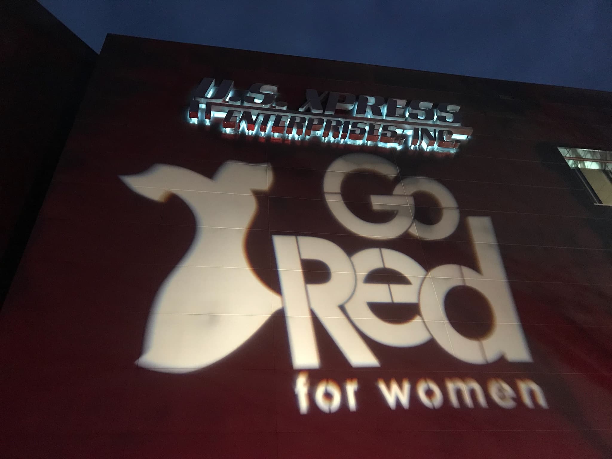 Red for Women Logo - U.S. Xpress Goes Red for Women