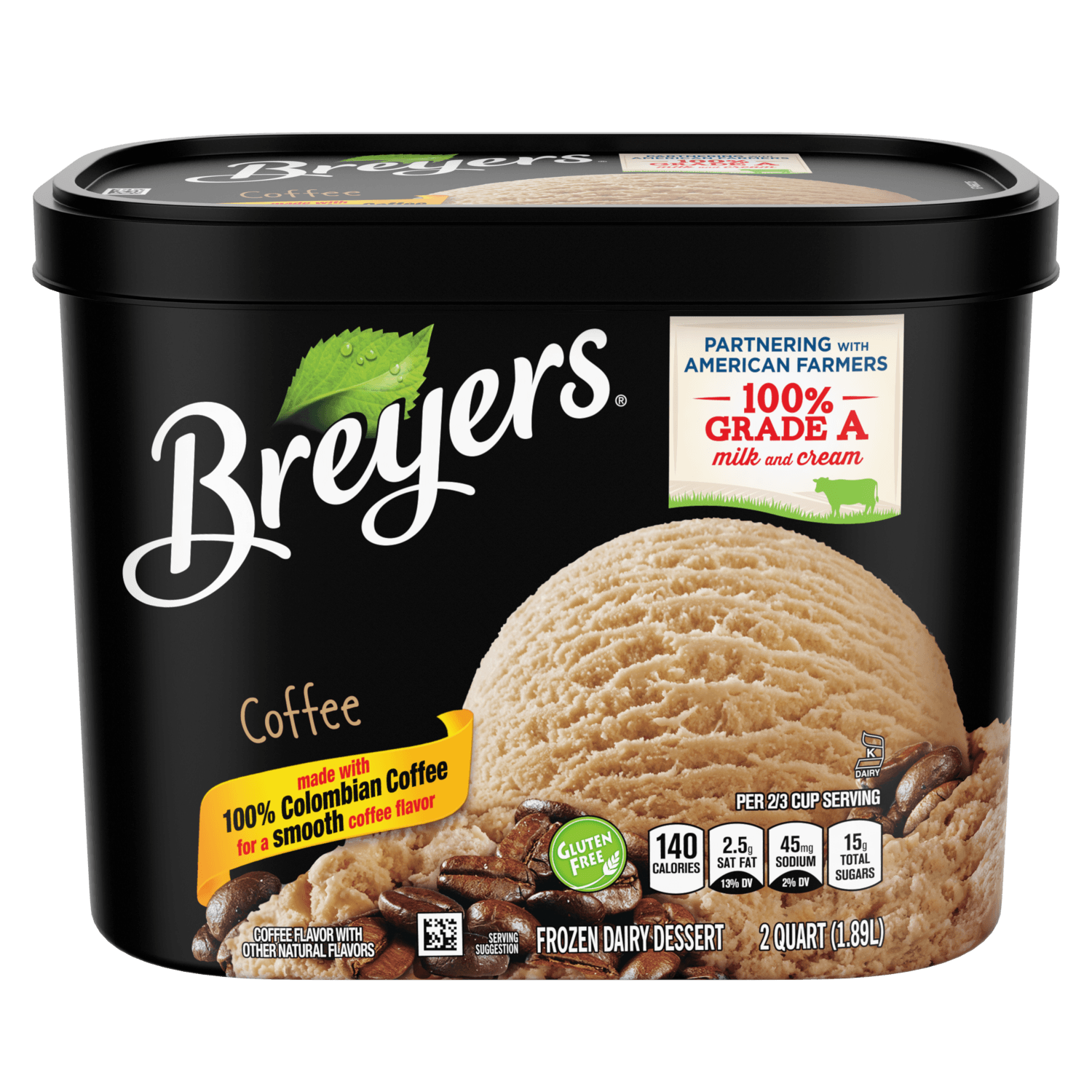 Breyers Ice Cream Logo - Coffee