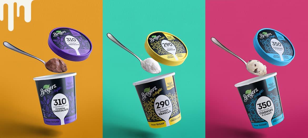Breyers Ice Cream Logo - Breyers | Ice Cream Tubs