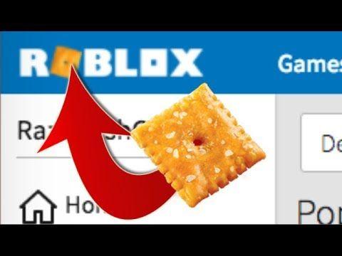 Cheez-It Roblox Logo - How to change the Roblox logo INTO A CHEEZ-IT! - YouTube